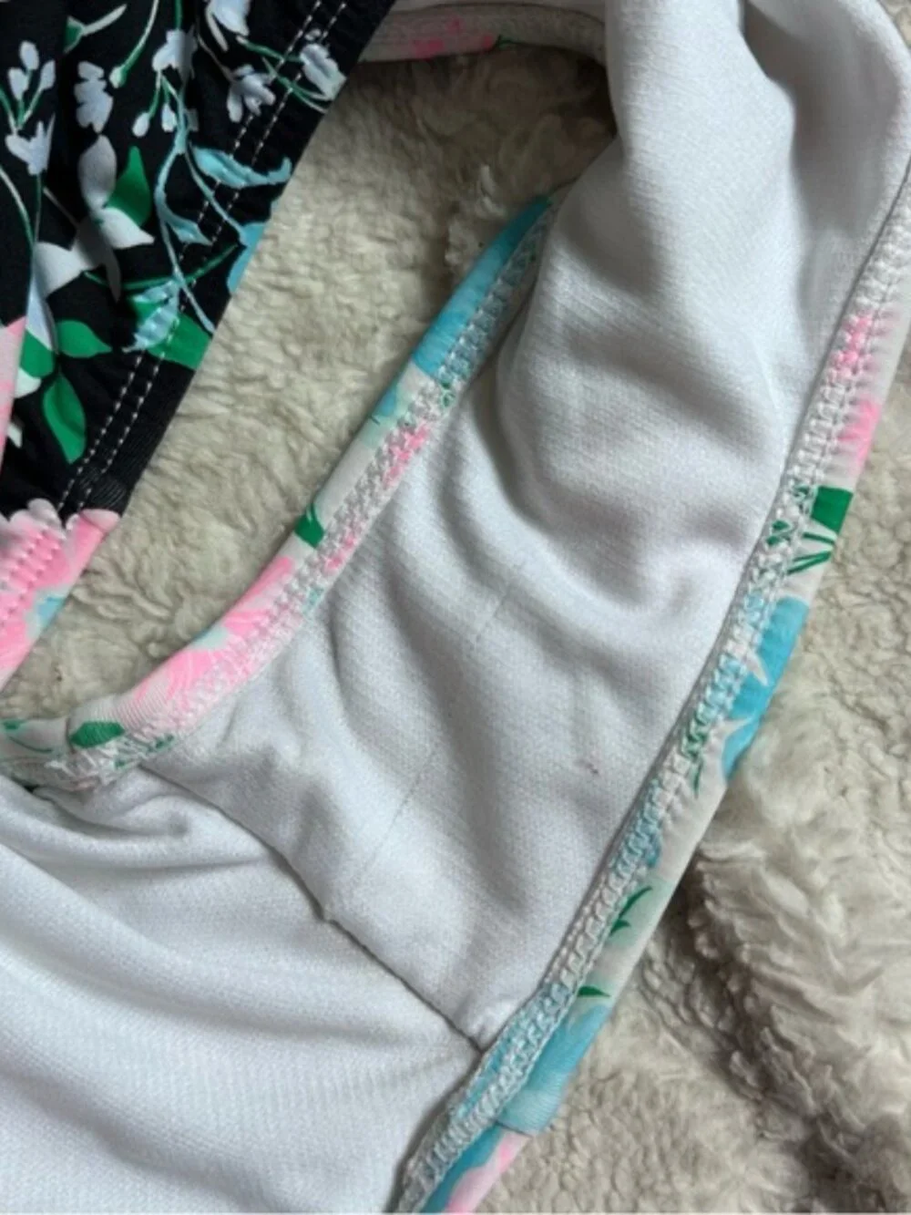Celebrity Pink | Long Sleeve Zip-Front One-Piece Swimsuit | Size Large (11-13)